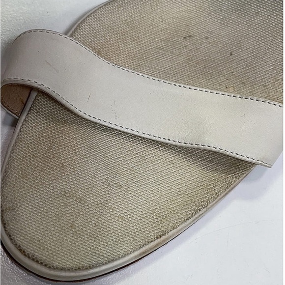 Manolo Blahnik Ivory Strappy Heels - Picture 7 of 9